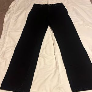 Black wrangler jeans